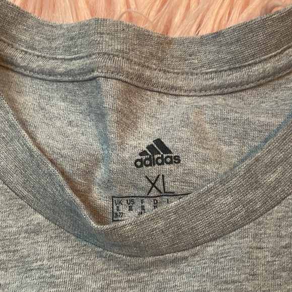 Adidas Gray Short Sleeve T Shirt Size XL‎ - Picture 3 of 5